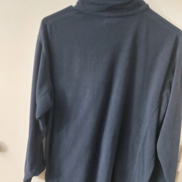 Columbia Blue Zip Front Jacket  L Gorpcore Fisherman Cabincore Classicore Preppy - Picture 6 of 12